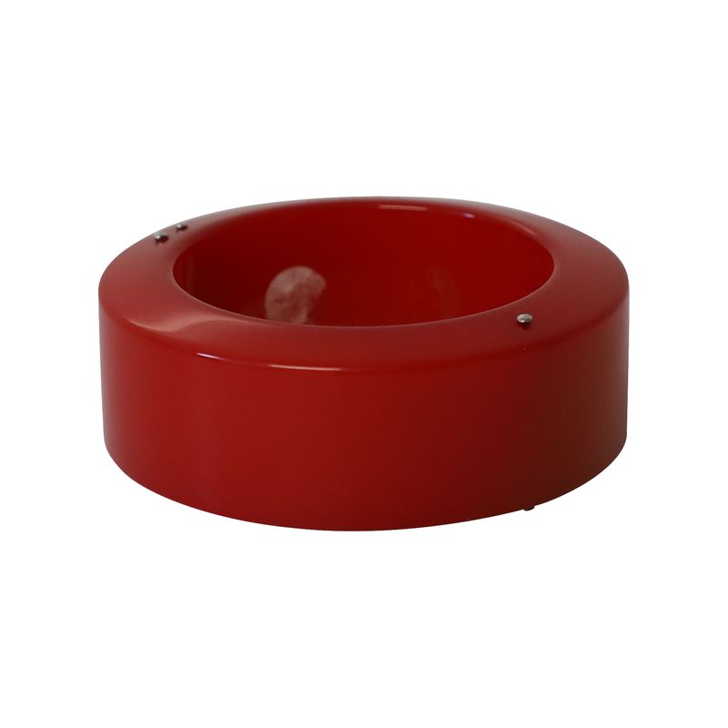 Lanvin Plexiglass Bangle Bracelet In Red Plastic